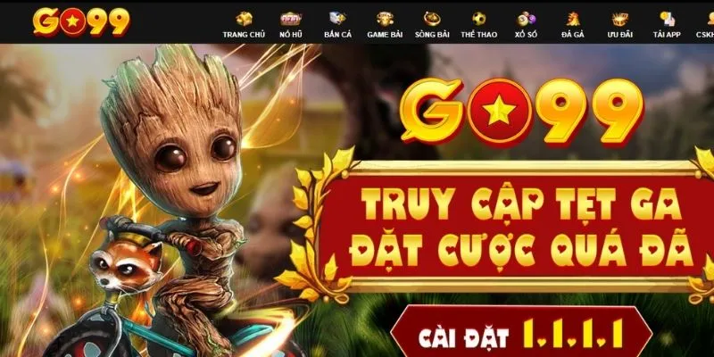 Sân chơi trực tuyến Go99 uy tín lừng danh quốc tế